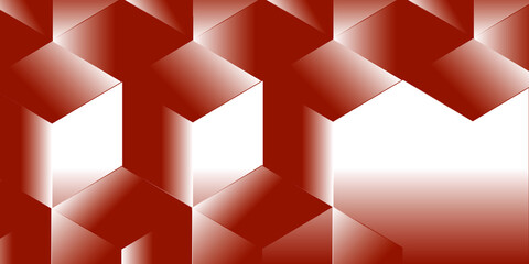 Red Abstract Background With Squares