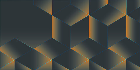 Obraz premium Glowing Abstract Background With Squares