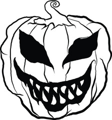 Halloween The Jack O lantern for illustration art
