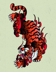 tiger japan design