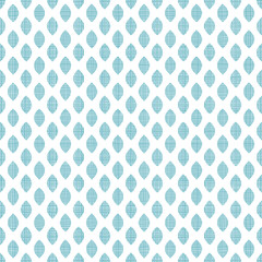 Teal Textured Geometric Seamless Pattern Design on White Background