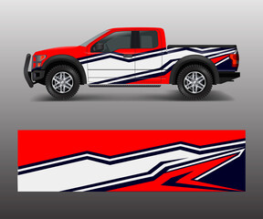 Truck And Vehicle car racing graphic for wrap and vinyl sticker