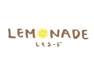 かわいいLEMONADの文字／手書き文字イラスト