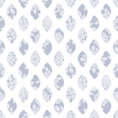 Nice Geometric Gray Seamless Pattern Design on White Background