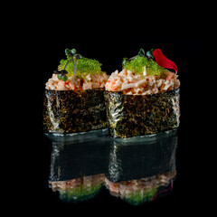 Gunkani with a snow crab