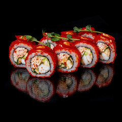 sushi rolls Red Dragon