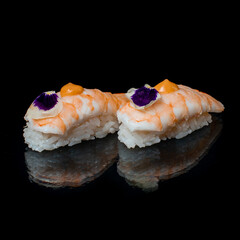 nigiri with shrimp
