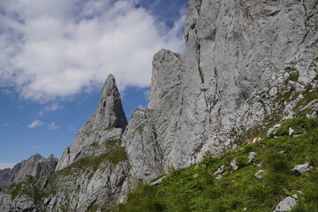 Wanderung zum Kleinen Törl im Wilden Kaiser
