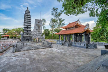 Naklejka premium Truong Son Martyrs Cemetery, Quang Tri, Vietnam