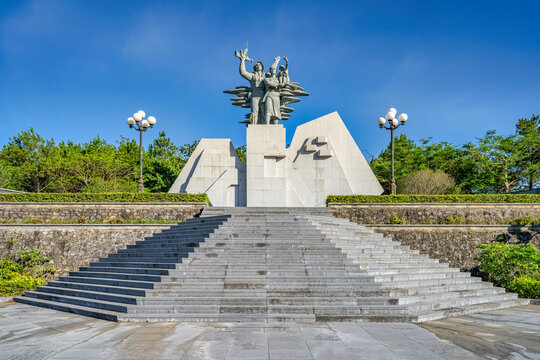 Duong 9 or 9 road Martyrs Cemetery, Quang Tri, Vietnam