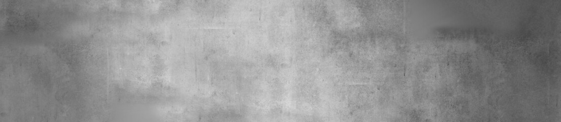 Obraz premium White grey silver background with grunge texture, watercolor painted wall gray background with vintage grunge textured design on stone gray color banner, distressed old antique