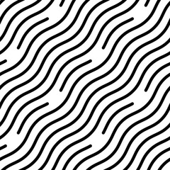 Variation of wave diagonal pattern on white