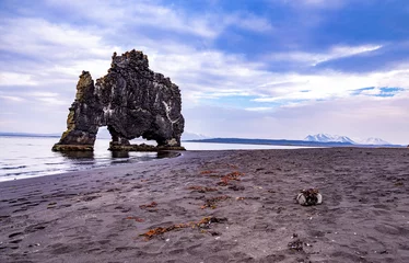Gardinen beautiful rocks on the beach © Sebastian