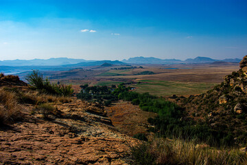 Landscape: Eastern Free State Drakensberg Mountains South Africa