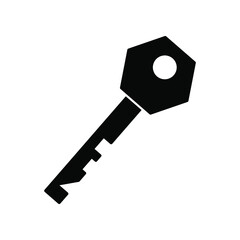 Key icon Vector. lock illustration sign. closed symbol. password logo.