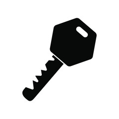 Key icon Vector. lock illustration sign. closed symbol. password logo.