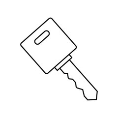 Key icon Vector. lock illustration sign. closed symbol. password logo.