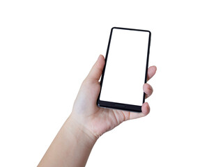 スマホを持つ手