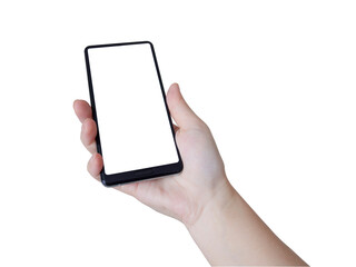 スマホを持つ手