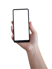 スマホを持つ手