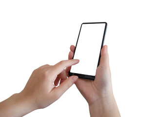 スマホを持つ手