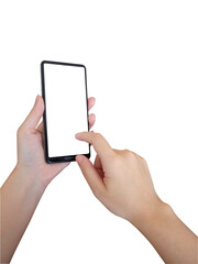 スマホを持つ手