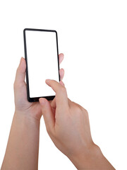 スマホを持つ手
