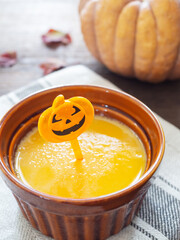 かぼちゃのプリン