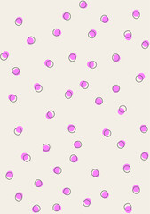 Polka dot design 