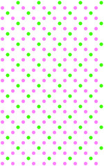 Polka dot design 