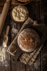Homemade sourdough bread