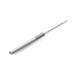 Basic Dental Instrument - Spatula for Preparation of Medicinal Substance, or Filling Material. Item of Medical Equipment for Teeth Dental Care. Dental Hygiene and Healthcare Concept