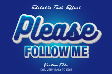 blue strong bold text style effect