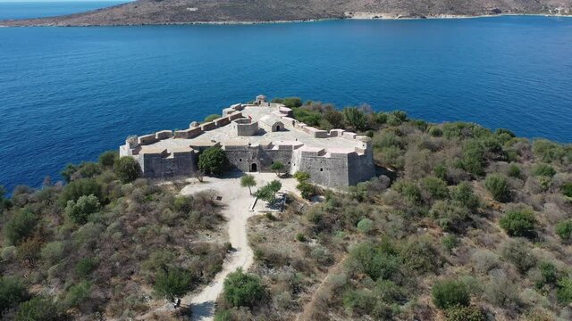 Ali Pasha Fortress Albanien | Luftvideo vom Ali Pasha Fortress
