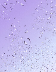 背景素材　水滴の集まり　紫
