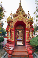 Wat Ming Muang Temple, Chiang Rai, Thailand