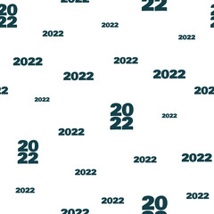 2022 seamless repeat pattern background, new year design