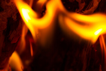 Fire flames background