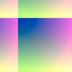 Simple geometrical gradiend layout - blur rectangles smooth surface - multicolor background.