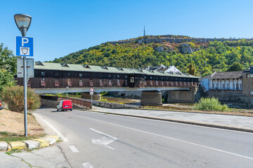 Covered Bridge in the city of Lovech, Bulgaria