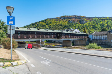 Covered Bridge in the city of Lovech, Bulgaria