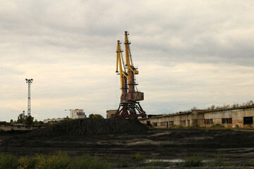 coal processing plant with coal supply