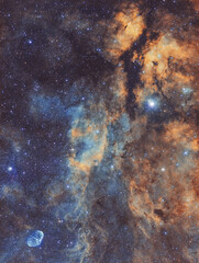The Sadr Region in Cygnus including IC 1318 (Butterfly Nebula)