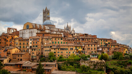 Fototapeta na wymiar City of Siena