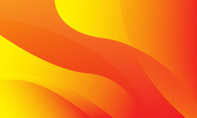 Abstract orange background. Fluid shapes composition. Eps10 vector