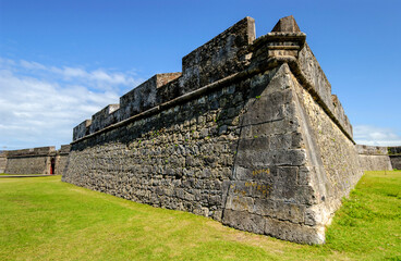 Cabedelo, next to Joao Pessoa, Paraiba, Brazil on May 11, 2005. Fortress of Santa Catarina.