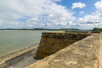 Obraz premium Fort Orange, Itamaraca, Pernambuco, Brazil on July 25, 2021.