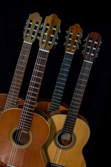 Spanish guitars for an instrumental concert concept