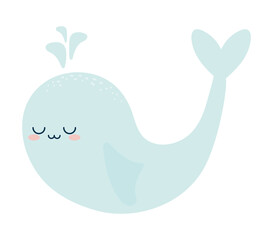 baby whale design