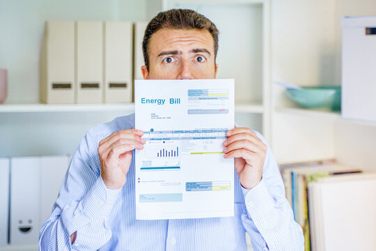 Electric bill statement and home energy consumption
